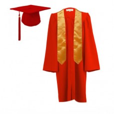 Children's Graduation Gown and Stole Sets in Matt Finish (7-13yrs)